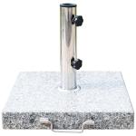 Outsunny 30 kg Marble Umbrella Base-Hemp Grey(c-3)