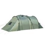 Outsunny Dome Tent for 3-4 Person Family Tent with Screened-In Porch Waterproof Dark Grey(c-3)