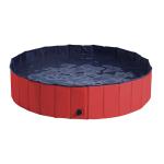 Pawhut Φ140 x 30H cm Pet Swimming Pool-Blue(c-2)