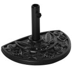 Outsunny Patio Weighted Umbrella Base Parasol Holder Outdoor Stand 25kg(c-3)