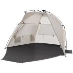 Outsunny Outdoor 2 Person Camping Tent Double Layer Waterproof with Carry Bag Glass Fiber(c-11)