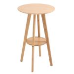 HOMCOM Adjustable Aluminium Bar Table-Silver(c-8)