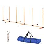 Pawhut Pet Agility Training Run/Jump Set(c-3)