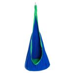 Outsunny Kids Pod Swing Seat Sensory Hammock Children Hanging Chair for Indoor Outdoor(c-2)