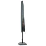 Outsunny HD Polyethylene Sand or Water Fillable Parasol Base Black(c-4)