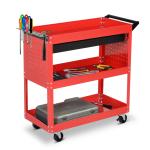 DURHAND PP Wall Mounted Tools & Hardware Storage Unit w/ Containers(c-10)