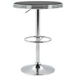 HOMCOM Adjustable Aluminium Bar Table-Silver(c-5)