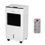 HOMCOM Air Cooler Heater with Ice Box 9 Settings Remote Controller for Home Office(c-3)