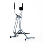 HOMCOM Air Walker with LCD for Home Gym-Silver/Black