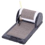PawHut Portable Pet Teepee Tent Foldable Cat Bed Dog House Kennels Washable Cushion(c-4)