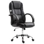 Vinsetto High Back Executive Office Chair, 360° Swivel, PU Leather-Beige(c-2)