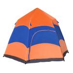 Outsunny Outdoor 2 Person Camping Tent Double Layer Waterproof with Carry Bag Glass Fiber(c-9)