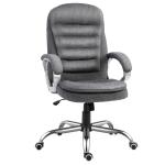 Vinsetto Office Chair Rock 360° Rolling Lumbar Support Adjustable Height Work(c-1)