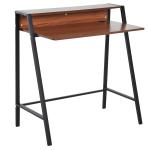 HOMCOM Home Office Computer Desk Writing Table PC Laptop Workstation w/ K-Shaped Legs(c-4)