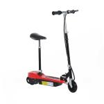 HOMCOM Kids Foldable E-Scooter W/Brake Kickstand-Red(c-3)