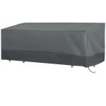 Outsunny 190x72cm Outdoor Garden Rattan Furniture Protective Cover Water UV Resistant(c-1)
