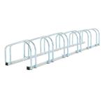 HOMCOM Bike Parking Rack, 160Lx33Wx27H cm, Steel-Black(c-2)