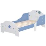 HOMCOM Kids Castle Design MDF Bed Pink(c-3)