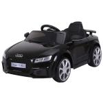 HOMCOM Audi TT Eléctrico Infantil Coche Juguete Niño +3 Años Mando a Distancia Música y Luces Aprendizaje Batería Doble Puerta Carga 30kg 103x63x44cm(c-3)