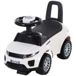 HOMCOM Quad Correpasillos Niño Coche sin Pedales para Bebé Juguete Andador Estilo Carrera con Orador Rojo 60x38x42cm(c-2)