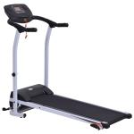 HOMCOM Cinta de Andar y Correr Eléctrica Plegable con 9 Programas Motorizado Pantalla LCD Pendiente Ajustable Velocidad 1-6 km/h Máquina de Correr 60x133x117 cm Negro