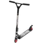 HOMCOM Stunt Scooter Kick Trick Freestyle Scooter Patinete de Acrobacia Patinete Clásico Barra Fija Giratorio 360° Carga 100kg 65,5x50x79 cm Aluminio(c-1)