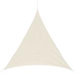 Outsunny Toldo Vela 5x5x5m Triangulo Sombrilla Parasol Terraza Jardin Camping Color Blanco