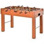HOMCOM Mesa de Futbolín para Casa o Salas de Juego Fácil de Montar con 8 Barras y 2 Pelotas 122x61x80 7cm