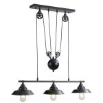 HOMCOM Lámpara de Techo de Cristal K9 5 Luces Max. 40W para Dormitorio Sala de Estar Comedor Moderna y Elegante 80x25x23 cm Plata(c-2)