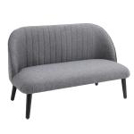 HOMCOM Sofá Cama Convertible y Reclinable con Reposabrazos y 2 Respaldos Ajustables por Separado en 3 Posiciones Aterciopelado 196x85x82 cm Gris(c-5)