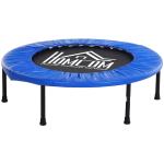 HOMCOM Cama Elástica Trampolín con Diámetro 81cm y Muelles Resistentes Hasta 100kg Color Azul Oscuro Diámetros 81 x 22,5cm(c-2)