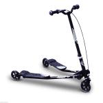 HOMCOM Patinete Scooter de 3 Ruedas Plegable Scooter de Oscilación Reductor para Niños +4 Años con Freno Manillar Ajustable Carga 50 kg 91x60x80cm(c-1)