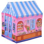 HOMCOM 3 en 1 Tienda De Campaña 1 Túnel Con 2 Carpas Zona Infantil Pop-Up Para Exterior y Interior Poliéster Más de 3 años(c-1)