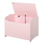 HOMCOM Caja de Almacenaje para Juguetes Baúl Organizador para Niños con Tapa para Libros Ropa 60x40x48 cmColor Rosa(c-2)