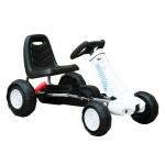 Homcom Pedal Go Kart Children'S Go Karts W/Eva Wheels -Orange/Black(c-7)
