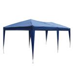 Outsunny Carpa Plegable en Acordeón 6x3 m con Toldo Bolsa Transporte Incluida Cenador Gazebo de Acero Tela Oxford Resistente al Agua Color Blanco(c-1)