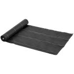 Outsunny Malla Geotextil 2x50 m Malla de Jardín contra Malas Hierbas 100 g/m² Rollo de Malla Antimaleza Negro