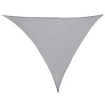 Outsunny Toldo Vela Triangular 5x5x5 m Toldo Triángulo tipo Sombrilla o Parasol para Terraza Jardín o Camping Color Gris(c-1)