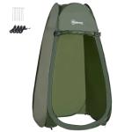 Outsunny Tienda de Campaña Instantánea tipo Carpa Ducha o Cambiador para Camping - 100x100x185cm