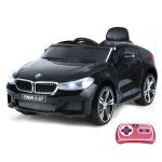 HomCom Compatible con Coche Eléctrico para Niño Automóvil Infantil +3 Años con Control Remoto Batería 6V Luces y Sonidos MP3 USB Apertura de Puerta Carga 30kg 106x64x51cm BMW 6GT(c-1)