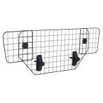 PawHut® KRATKA OCHRONNA PRZEGRODA DO SAMOCHODU DLA PSA UNIWERSALNA REGULOWANA METAL czarna (89-122) x 41 cm