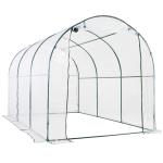 Outsunny Tunel Foliowy Ogrodowy Szklarnia 3,5 M