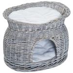 PawHut Cat/Kitten bed w/ sisal scratching post(c-1)