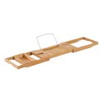 HOMCOM PÓŁKA 75-109 CM PÓŁKA NA WANNĘ BAMBUSOWA