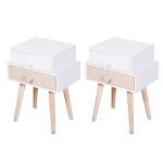 HOMCOM Kids Dressing Table W/Stool Set-Pink(c-4)