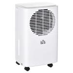 HOMCOM Portable Dehumidifier 220ML/Day Ultra Quite Auto Cut Off for Basement Bathroom(c-5)