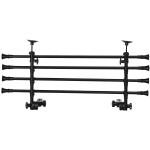 PawHut Reja Seguridad de Coche para Perro Ajustable en Ancho y Altura 85-140 x 30x50 cm