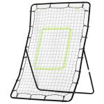 HOMCOM Target Ball Kickback Goal Football Training Game Teens Adult Target Goal Play Adjustable Angles Outdoor(c-2)