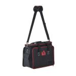 HOMCOM Heavy Duty Tool Bag Electrician bags Organizer Mechanic Storage Black