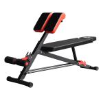 HOMCOM Multifunctional Hyper Dumbbell Bench Indoor Fitness Machine Weights Work Out Ab Sit Up Decline Flat Sit up